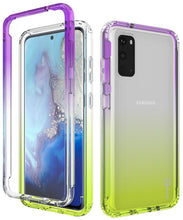 Load image into Gallery viewer, Samsung Galaxy S20 Clear Case - Full Body Colorful Phone Cover - Gradient Series