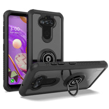 Load image into Gallery viewer, LG Tribute Monarch / Risio 4 / K8x Case - Clear Tinted Metal Ring Phone Cover - Dynamic Series