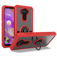 Load image into Gallery viewer, LG Aristo 5 / Aristo 5+ Plus Case - Clear Tinted Metal Ring Phone Cover - Dynamic Series