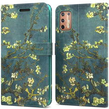 Load image into Gallery viewer, Motorola Moto G9 Plus Wallet Case - RFID Blocking Leather Folio Phone Pouch - CarryALL Series