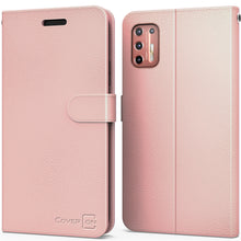 Load image into Gallery viewer, Motorola Moto G9 Plus Wallet Case - RFID Blocking Leather Folio Phone Pouch - CarryALL Series