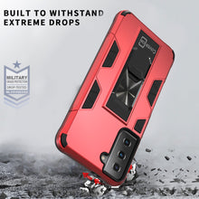 Load image into Gallery viewer, Samsung Galaxy S21 Case with Magnetic Kickstand Ring
