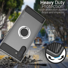 Load image into Gallery viewer, Samsung Galaxy Note 10 Case with Ring - Magnetic Mount Compatible - RingCase Series