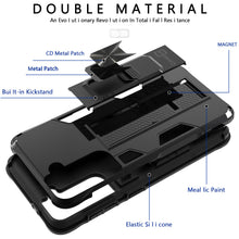 Load image into Gallery viewer, Samsung Galaxy S21 Plus Case with Magnetic Kickstand Ring