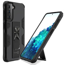 Load image into Gallery viewer, Samsung Galaxy S21 Plus Case with Magnetic Kickstand Ring