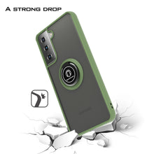 Load image into Gallery viewer, Samsung Galaxy S21 Plus Case - Clear Tinted Metal Ring Phone Cover - Dynamic Series