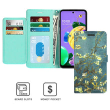 Load image into Gallery viewer, LG K52 / K62 / Q52 Wallet Case - RFID Blocking Leather Folio Phone Pouch - CarryALL Series