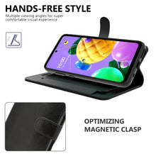 Load image into Gallery viewer, LG K52 / K62 / Q52 Wallet Case - RFID Blocking Leather Folio Phone Pouch - CarryALL Series