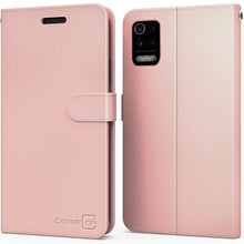 Load image into Gallery viewer, LG K52 / K62 / Q52 Wallet Case - RFID Blocking Leather Folio Phone Pouch - CarryALL Series