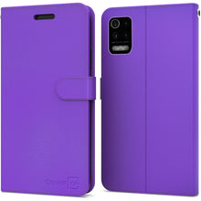 Load image into Gallery viewer, LG K52 / K62 / Q52 Wallet Case - RFID Blocking Leather Folio Phone Pouch - CarryALL Series