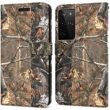 Load image into Gallery viewer, Samsung Galaxy S21 Ultra Wallet Case - RFID Blocking Leather Folio Phone Pouch - CarryALL Series