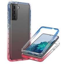 Load image into Gallery viewer, Samsung Galaxy S21 Clear Case Full Body Colorful Phone Cover - Gradient Series