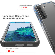 Load image into Gallery viewer, Samsung Galaxy S21 Clear Case Full Body Colorful Phone Cover - Gradient Series