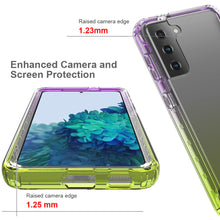 Load image into Gallery viewer, Samsung Galaxy S21 Plus Clear Case Full Body Colorful Phone Cover - Gradient Series