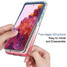 Load image into Gallery viewer, Samsung Galaxy S21 Ultra Clear Case Full Body Colorful Phone Cover - Gradient Series