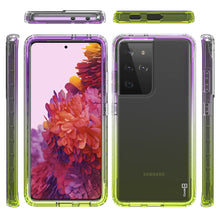 Load image into Gallery viewer, Samsung Galaxy S21 Ultra Clear Case Full Body Colorful Phone Cover - Gradient Series