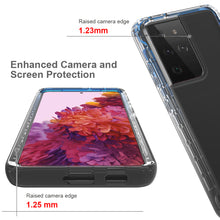 Load image into Gallery viewer, Samsung Galaxy S21 Ultra Clear Case Full Body Colorful Phone Cover - Gradient Series