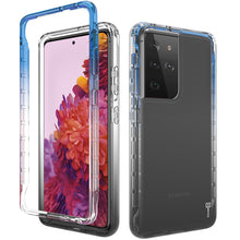 Load image into Gallery viewer, Samsung Galaxy S21 Ultra Clear Case Full Body Colorful Phone Cover - Gradient Series
