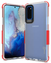 Load image into Gallery viewer, Samsung Galaxy S20 Clear Case - Protective TPU Rubber Phone Cover - Collider Series