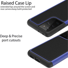 Load image into Gallery viewer, Samsung Galaxy S21 Ultra Case - Heavy Duty Protective Hybrid Phone Cover - HexaGuard Series