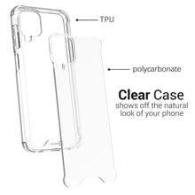 Load image into Gallery viewer, Samsung Galaxy A12 Clear Case Hard Slim Protective Phone Cover - Pure View Series