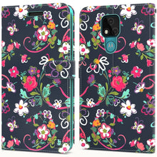 Load image into Gallery viewer, Motorola Moto E7 Wallet Case - RFID Blocking Leather Folio Phone Pouch - CarryALL Series