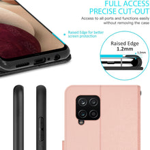 Load image into Gallery viewer, Samsung Galaxy A12 Wallet Case - RFID Blocking Leather Folio Phone Pouch - CarryALL Series