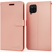 Load image into Gallery viewer, Samsung Galaxy A12 Wallet Case - RFID Blocking Leather Folio Phone Pouch - CarryALL Series