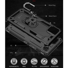 Load image into Gallery viewer, LG K92 5G Case with Metal Ring - Resistor Series