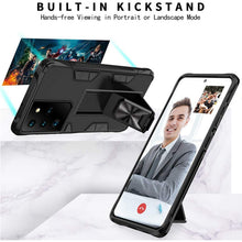 Load image into Gallery viewer, Samsung Galaxy S21 Ultra Case with Magnetic Kickstand Ring