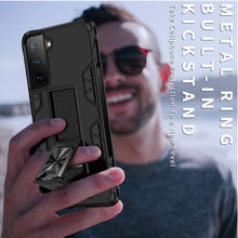 Load image into Gallery viewer, Samsung Galaxy S21 Ultra Case with Magnetic Kickstand Ring