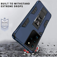 Load image into Gallery viewer, Samsung Galaxy S21 Ultra Case with Magnetic Kickstand Ring