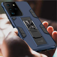 Load image into Gallery viewer, Samsung Galaxy S21 Ultra Case with Magnetic Kickstand Ring