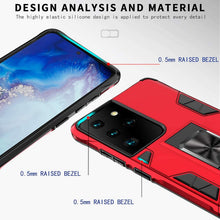 Load image into Gallery viewer, Samsung Galaxy S21 Ultra Case with Magnetic Kickstand Ring