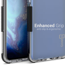 Load image into Gallery viewer, Samsung Galaxy S20 Clear Case - Protective TPU Rubber Phone Cover - Collider Series
