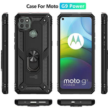 Load image into Gallery viewer, Motorola Moto G9 Power Case with Metal Ring - Resistor Series