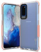 Load image into Gallery viewer, Samsung Galaxy S20 Clear Case - Protective TPU Rubber Phone Cover - Collider Series