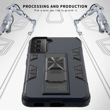 Load image into Gallery viewer, Samsung Galaxy S21 Plus Case with Magnetic Kickstand Ring