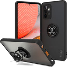 Load image into Gallery viewer, Samsung Galaxy A52 Case - Clear Tinted Metal Ring Phone Cover - Dynamic Series