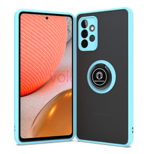 Load image into Gallery viewer, Samsung Galaxy A52 Case - Clear Tinted Metal Ring Phone Cover - Dynamic Series