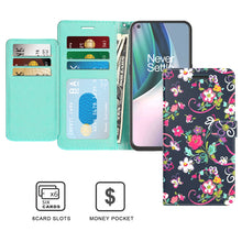 Load image into Gallery viewer, OnePlus 9 Wallet Case - RFID Blocking Leather Folio Phone Pouch - CarryALL Series