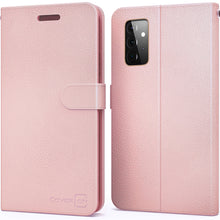 Load image into Gallery viewer, Samsung Galaxy A72 Wallet Case - RFID Blocking Leather Folio Phone Pouch - CarryALL Series
