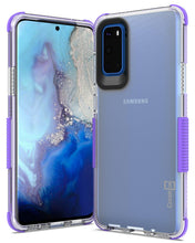 Load image into Gallery viewer, Samsung Galaxy S20 Clear Case - Protective TPU Rubber Phone Cover - Collider Series