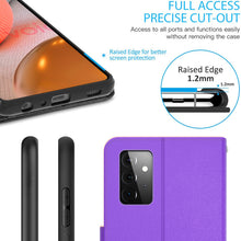 Load image into Gallery viewer, Samsung Galaxy A72 Wallet Case - RFID Blocking Leather Folio Phone Pouch - CarryALL Series