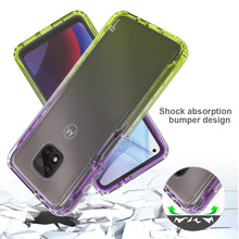 Load image into Gallery viewer, Motorola Moto G Power 2021 Clear Case Full Body Colorful Phone Cover - Gradient Series
