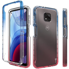 Load image into Gallery viewer, Motorola Moto G Power 2021 Clear Case Full Body Colorful Phone Cover - Gradient Series