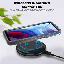 Load image into Gallery viewer, Motorola Moto G Power 2021 Clear Case Full Body Colorful Phone Cover - Gradient Series