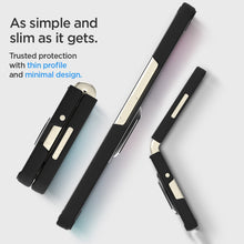 Load image into Gallery viewer, Samsung Galaxy Z Fold4 Ring Case Clear Tinted Back Phone Cover