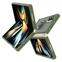 Load image into Gallery viewer, Samsung Galaxy Z Fold4 Ring Case Clear Tinted Back Phone Cover