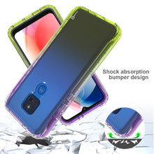 Load image into Gallery viewer, Motorola Moto G Play 2021 Clear Case Full Body Colorful Phone Cover - Gradient Series